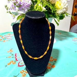 Murano Glass Bead Necklace